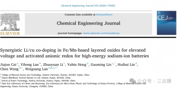 厦门大学、福州大学、EVO厅结合团队在钠离子电池研发领域获得沉要进展