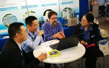 EVO厅参与ACHEMA德国化工展